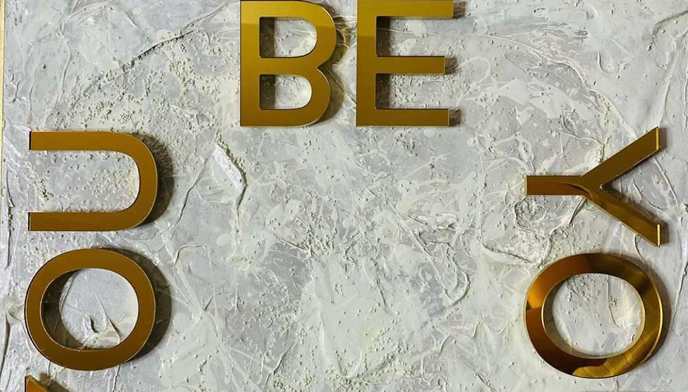 Be You Art Piece by Milda Aleknaite